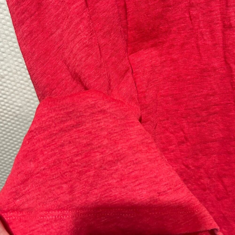 Tommy Bahama Linen Red Embroidered Cross Back Sundress Size XS Sleeveless Resort - Picture 2 of 9